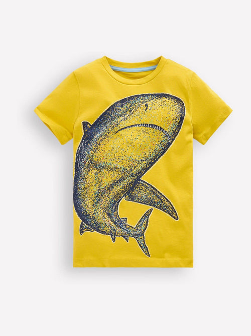 Boden Yellow Glow-in-the-Dark T-Shirt image 1