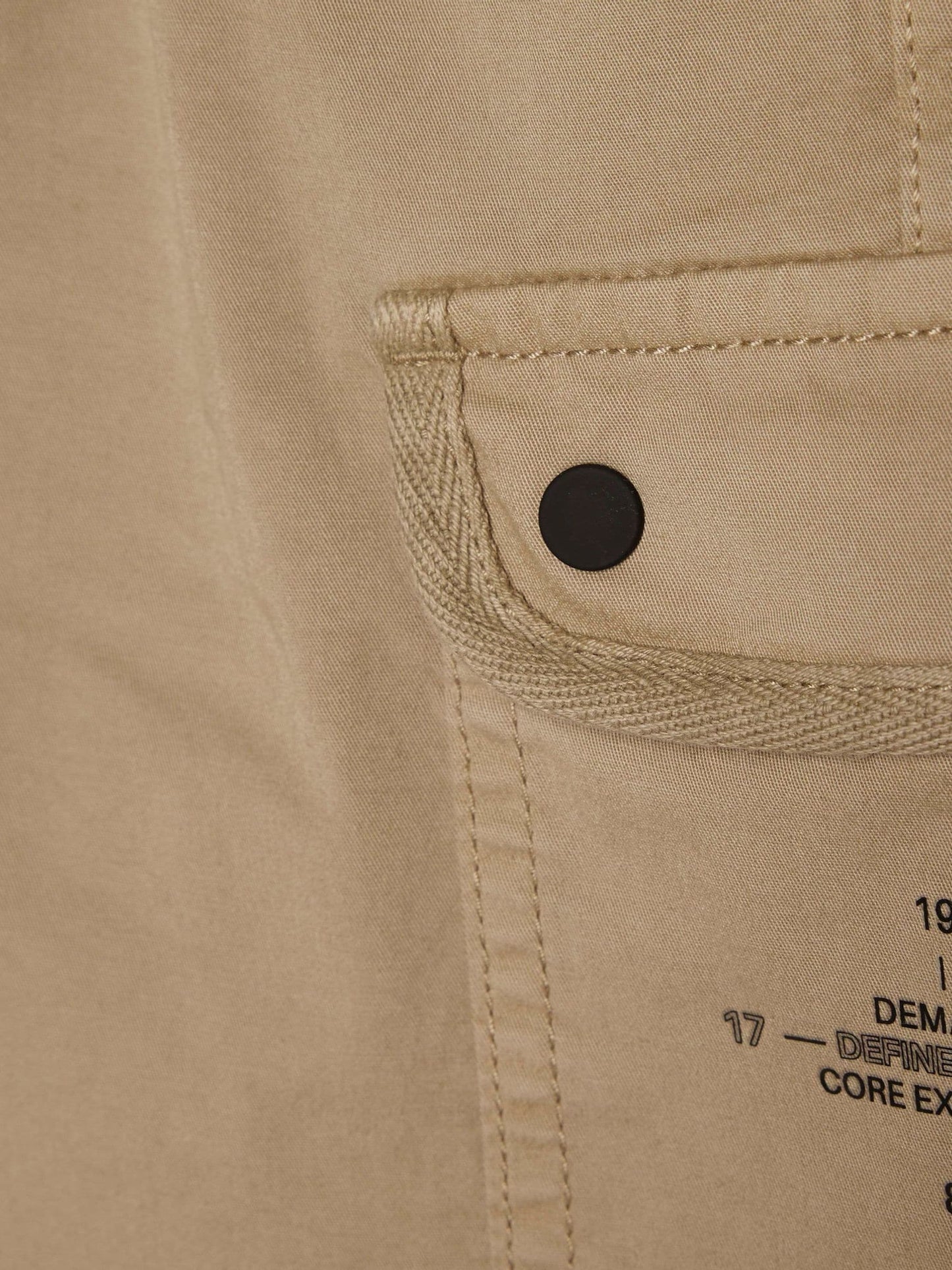 Dsiney Kidz - River Island Natural Regular Fit Twill Cargo Shorts image 4