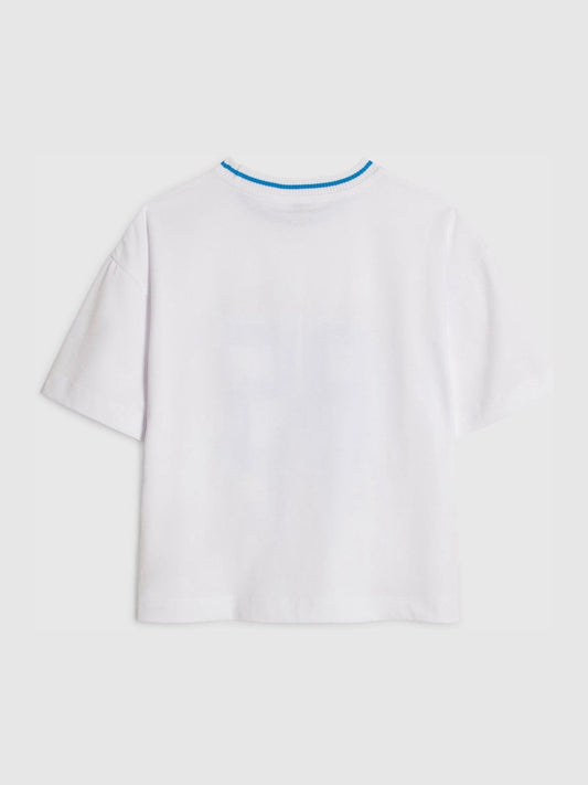 Dsiney Kidz - River Island White 85 Hotfix Boyfriend T-Shirt image 2