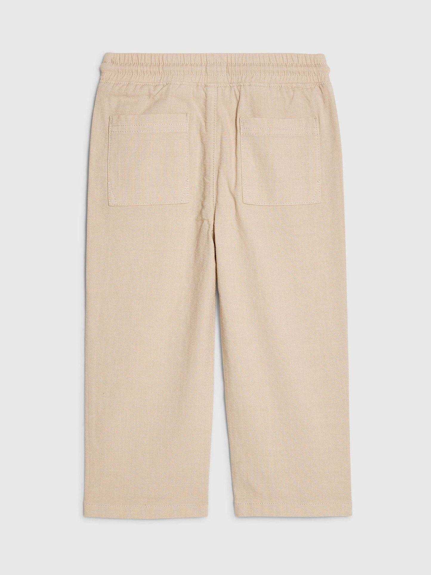 River Island Natural Regular Fit Pull On Trousers image 2