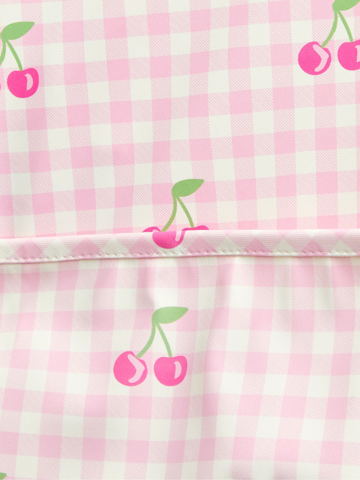 JoJo Maman Bébé Pink Cherries 2-Pack Sleeve Bib Set - image 6