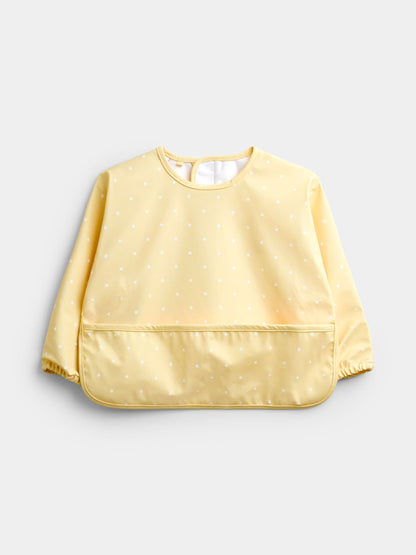 JoJo Maman Bébé Yellow Florals 2-Pack Sleeve Bib Set - image 2