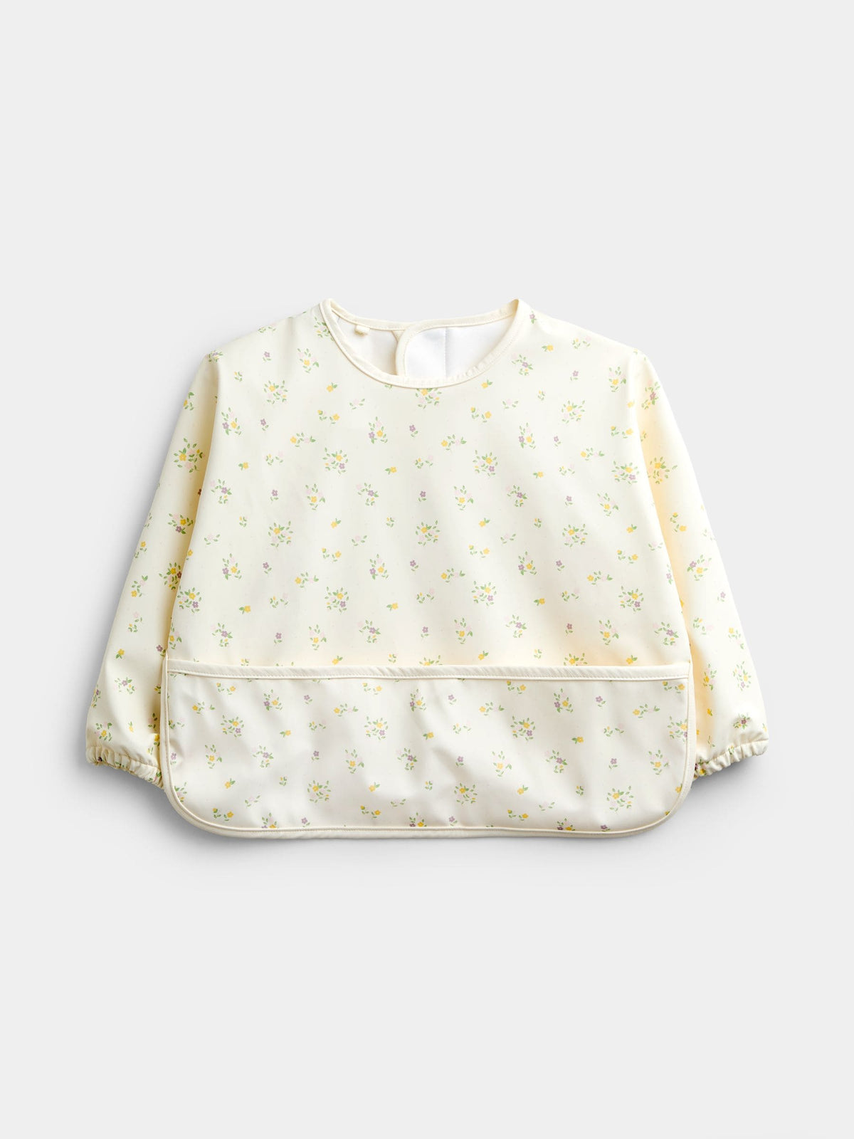 JoJo Maman Bébé Yellow Florals 2-Pack Sleeve Bib Set - image 3