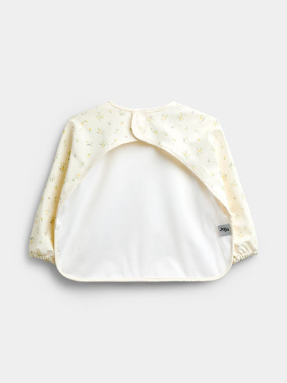 JoJo Maman Bébé Yellow Florals 2-Pack Sleeve Bib Set - image 5