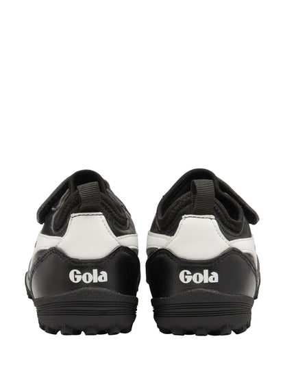 Gola Black/White Ceptor Turf QF Microfibre Quick Fasten Football Trainers image 3