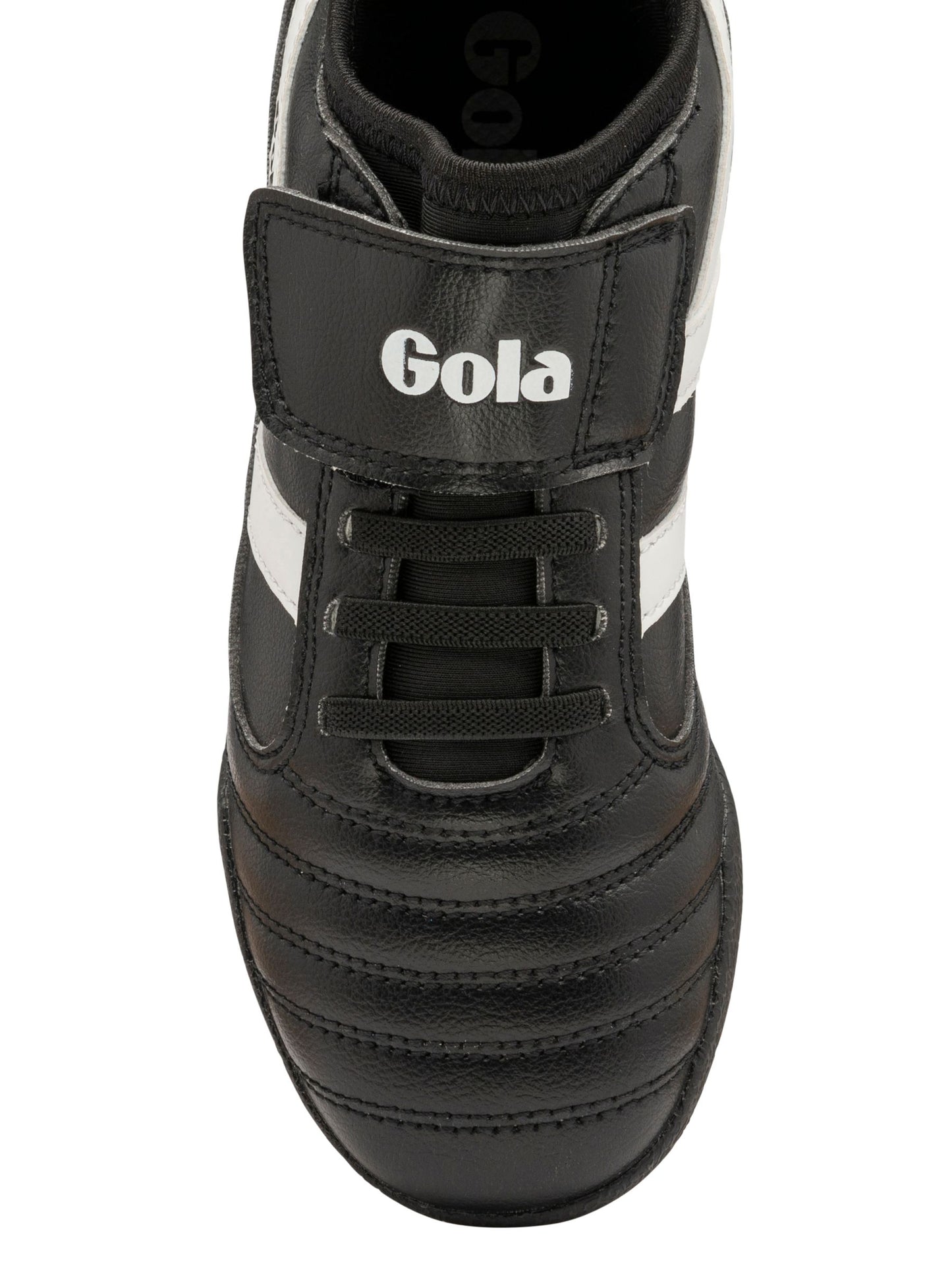 Gola Black/White Ceptor Turf QF Microfibre Quick Fasten Football Trainers image 4