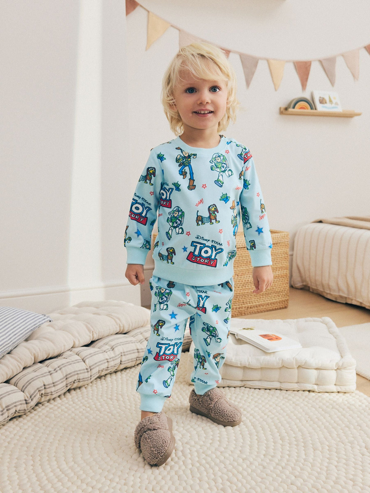 Light Blue Toy Story Cosy Fleece Pyjamas (9mths-8yrs) - image 1