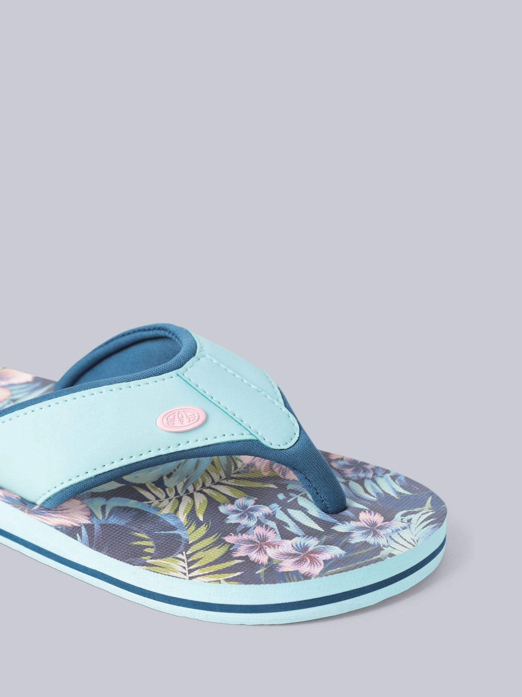 Animal Green Swish Flip Flops image 4