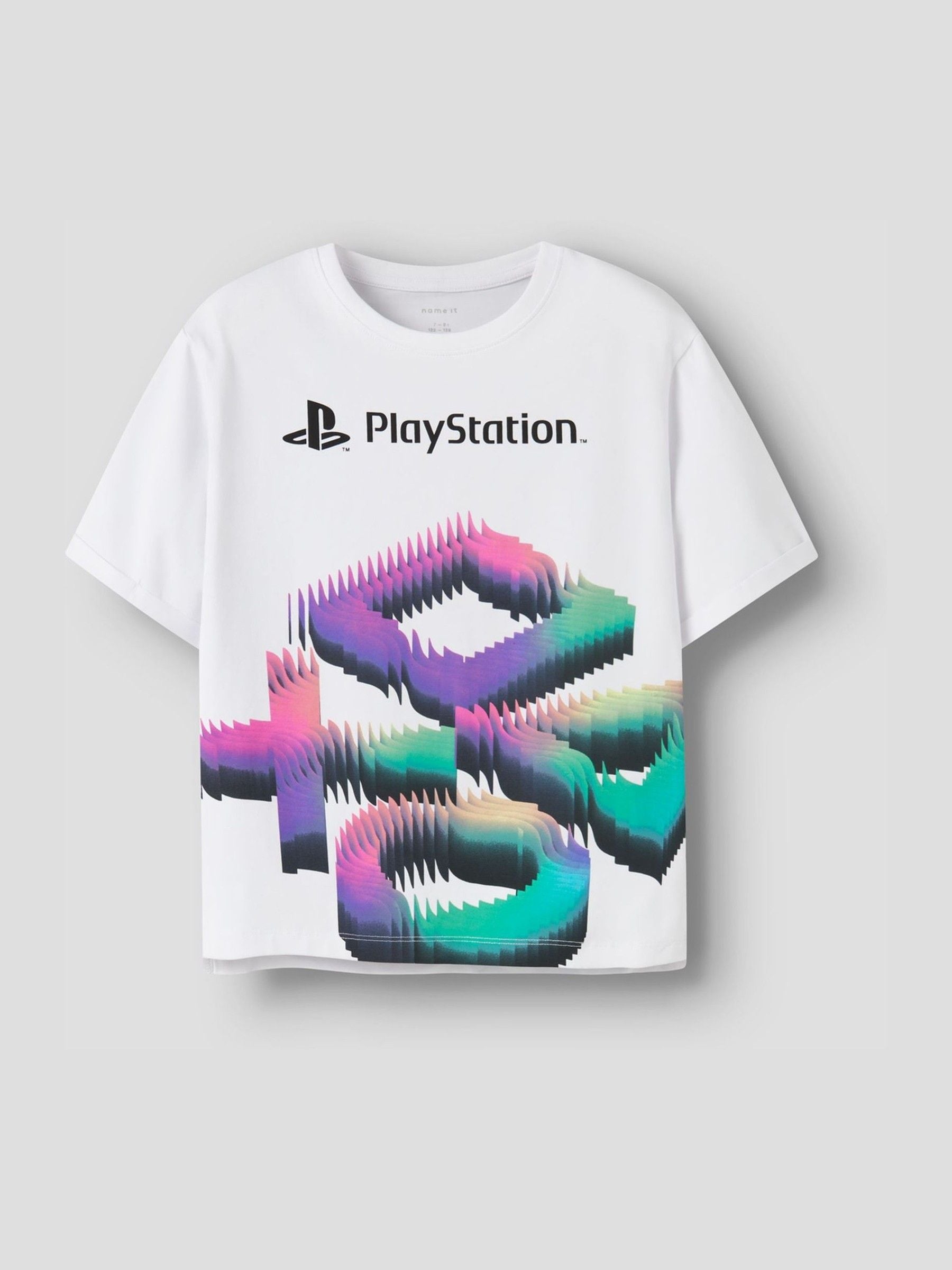 Dsiney Kidz - Name It White Playstation Short Sleeve T-Shirt image 1