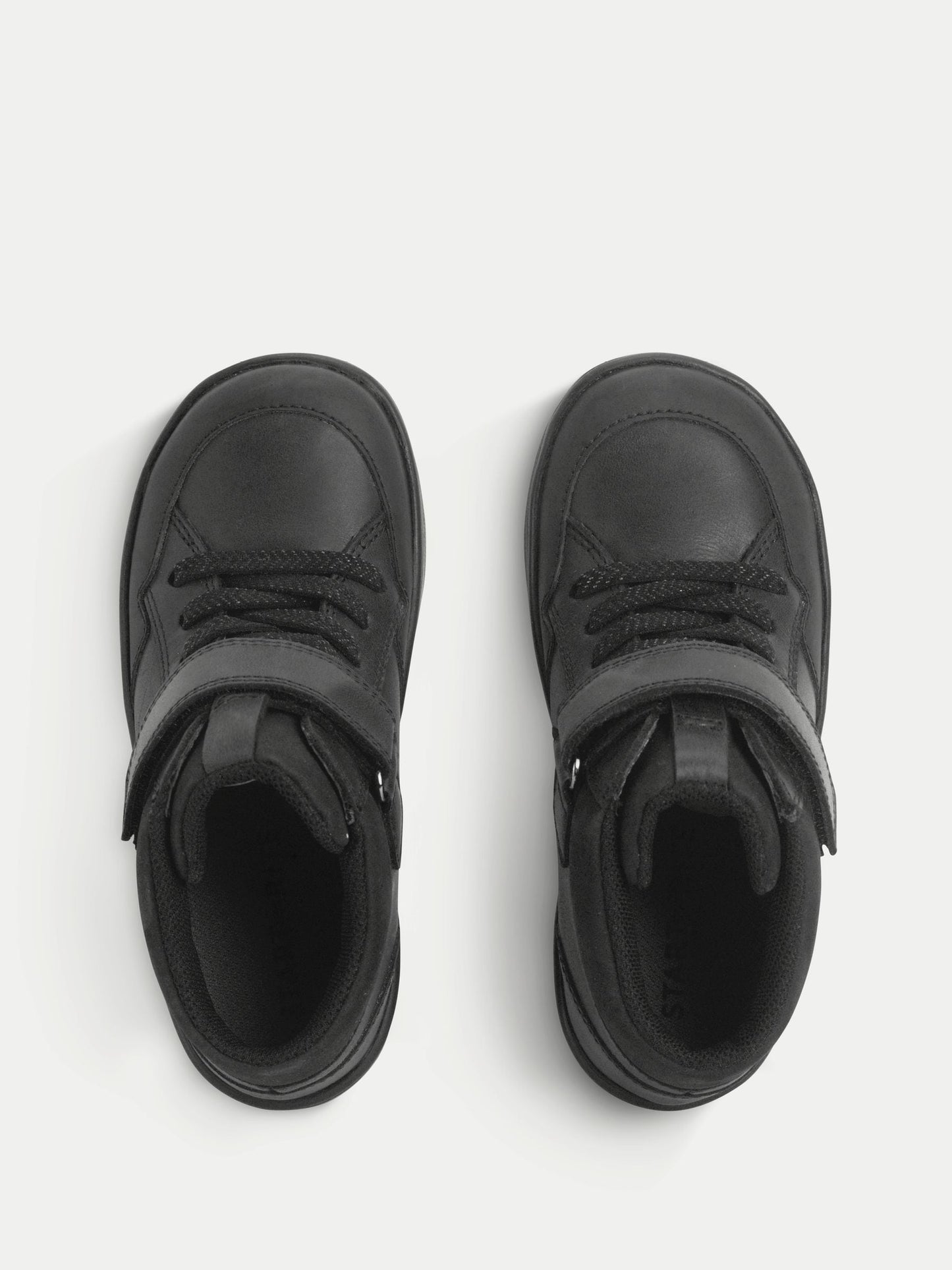 Start Rite Black Sporty Orbit Casual Rip-Tape Low Rise Laced Boots image 2