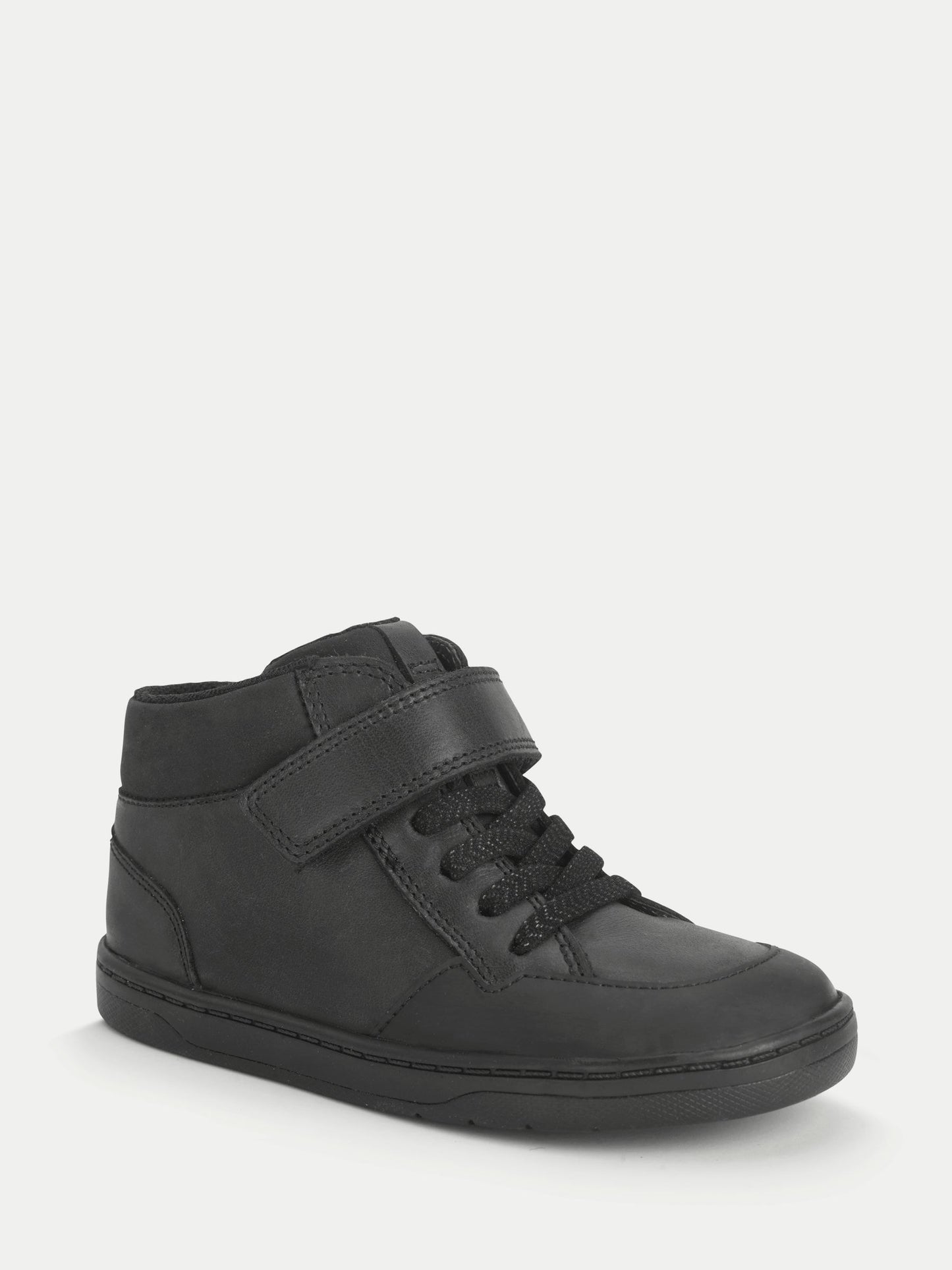 Start Rite Black Sporty Orbit Casual Rip-Tape Low Rise Laced Boots image 3