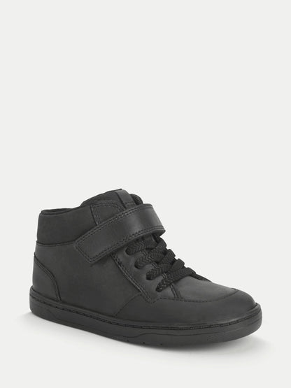 Start Rite Black Sporty Orbit Casual Rip-Tape Low Rise Laced Boots image 3