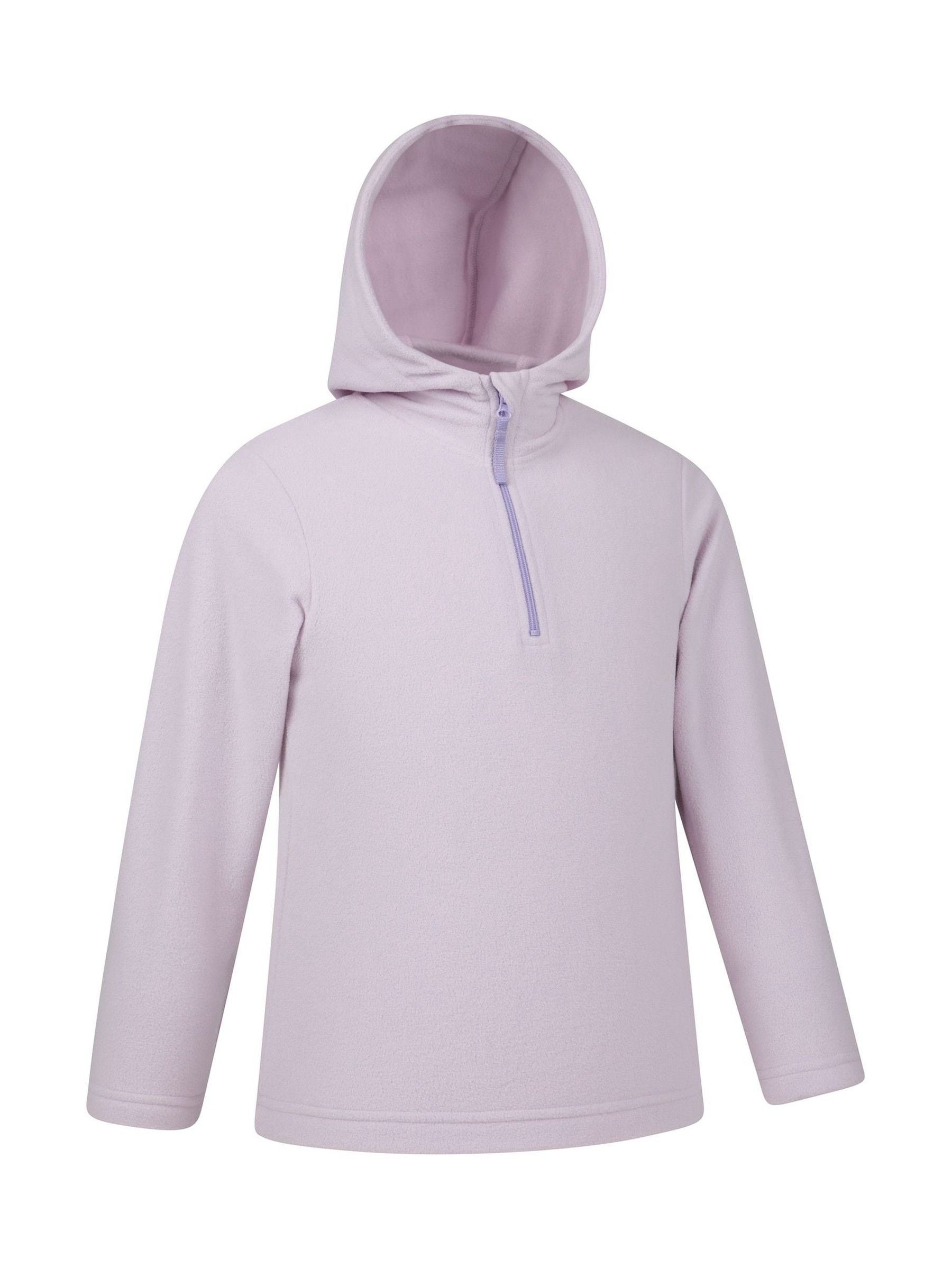 Dsiney Kidz - Mountain Warehouse Light Purple Camber II Fleece Hoodie image 2