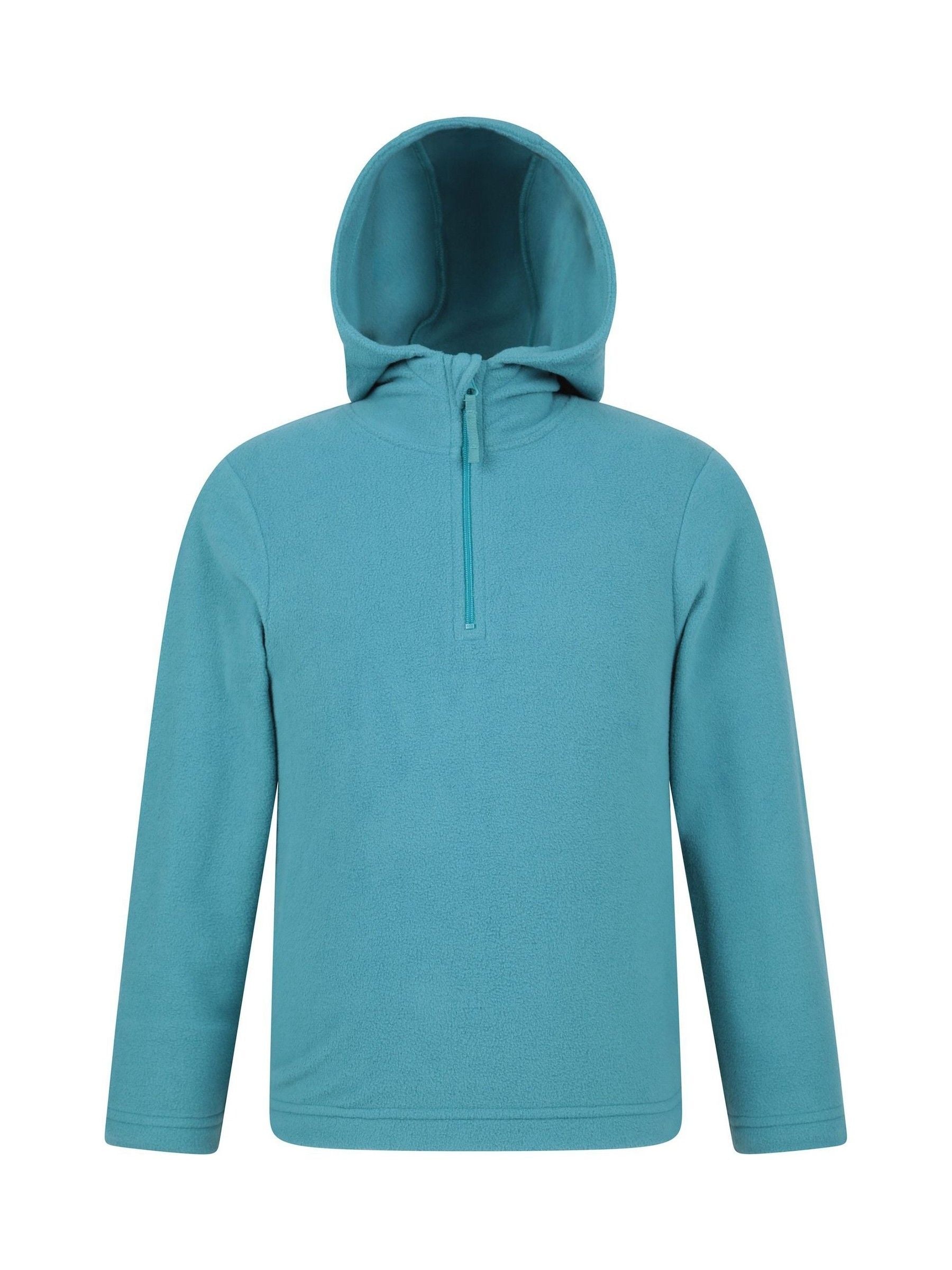 Dsiney Kidz - Mountain Warehouse Teal Blue Camber II Fleece Hoodie image 1