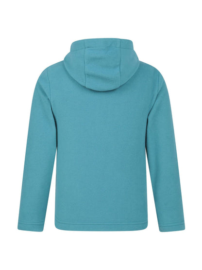 Dsiney Kidz - Mountain Warehouse Teal Blue Camber II Fleece Hoodie image 2