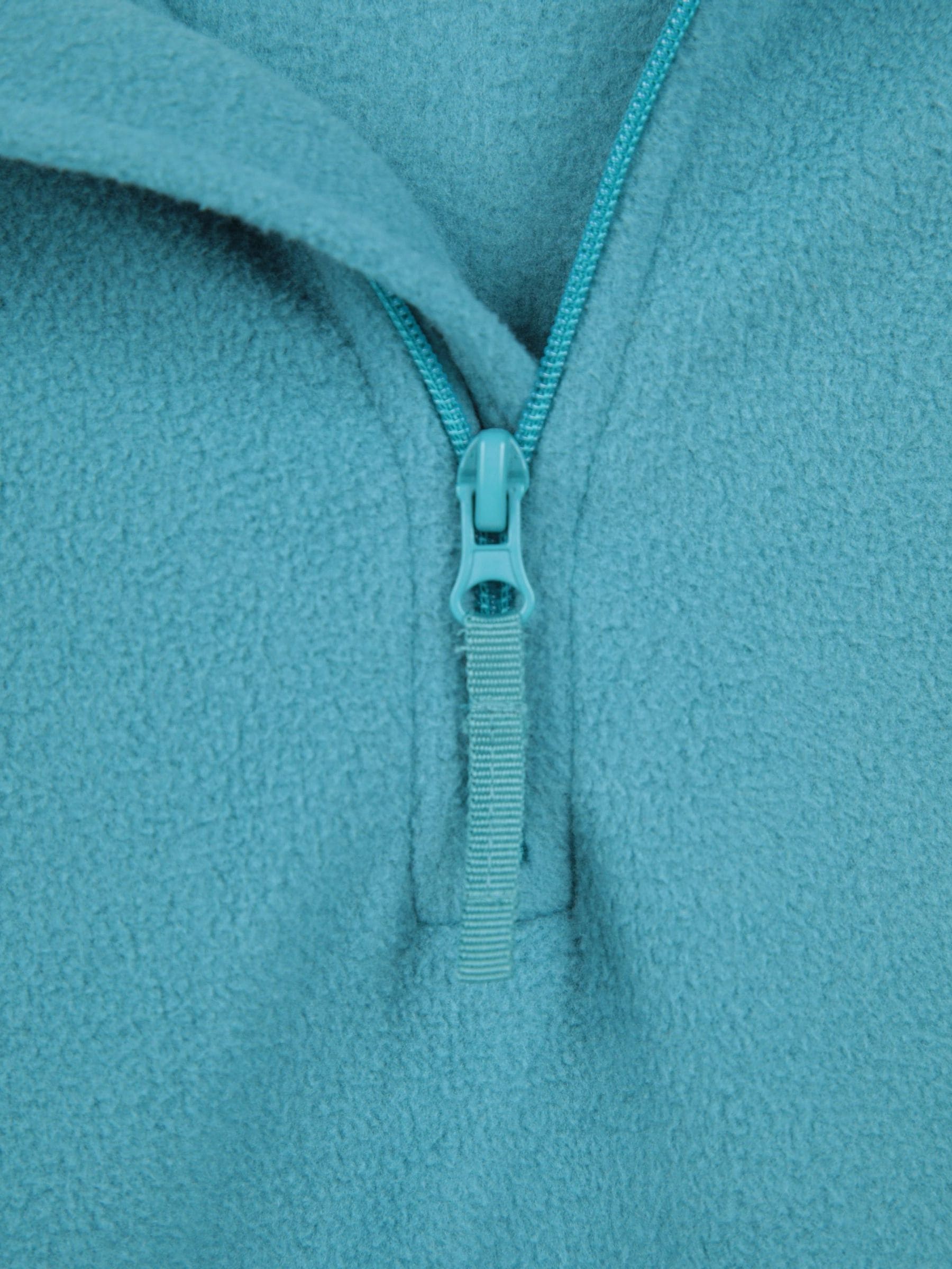 Dsiney Kidz - Mountain Warehouse Teal Blue Camber II Fleece Hoodie image 4