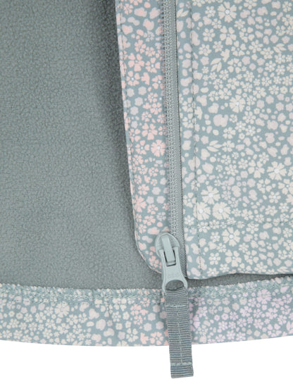 Dsiney Kidz - Mountain Warehouse Mint Green Exodus Kids Printed Water-Resistant Softshell Jacket image 4