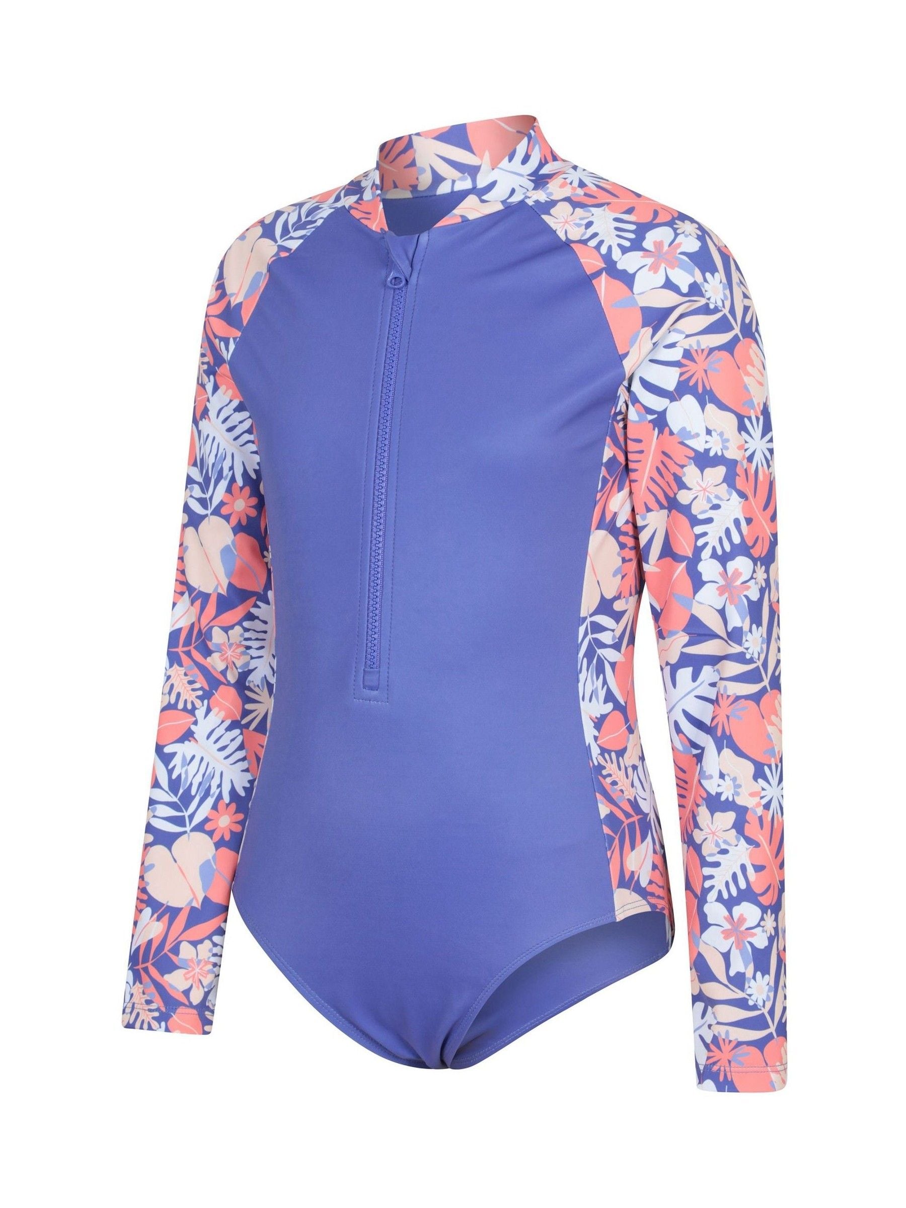 Dsiney Kidz - Mountain Warehouse Purple Mira Kids Rash Swimsuit image 3