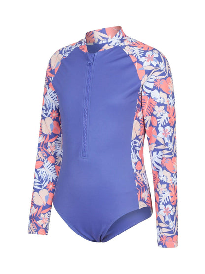 Dsiney Kidz - Mountain Warehouse Purple Mira Kids Rash Swimsuit image 3