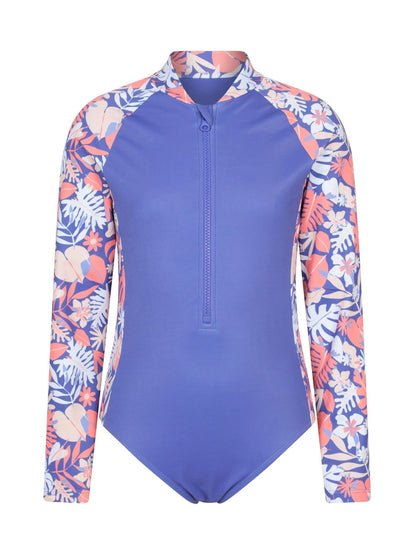 Dsiney Kidz - Mountain Warehouse Purple Mira Kids Rash Swimsuit image 1