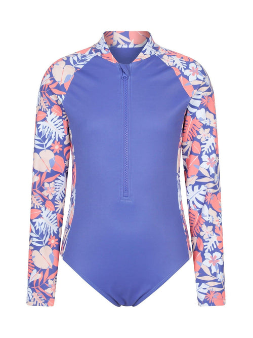 Dsiney Kidz - Mountain Warehouse Purple Mira Kids Rash Swimsuit image 1