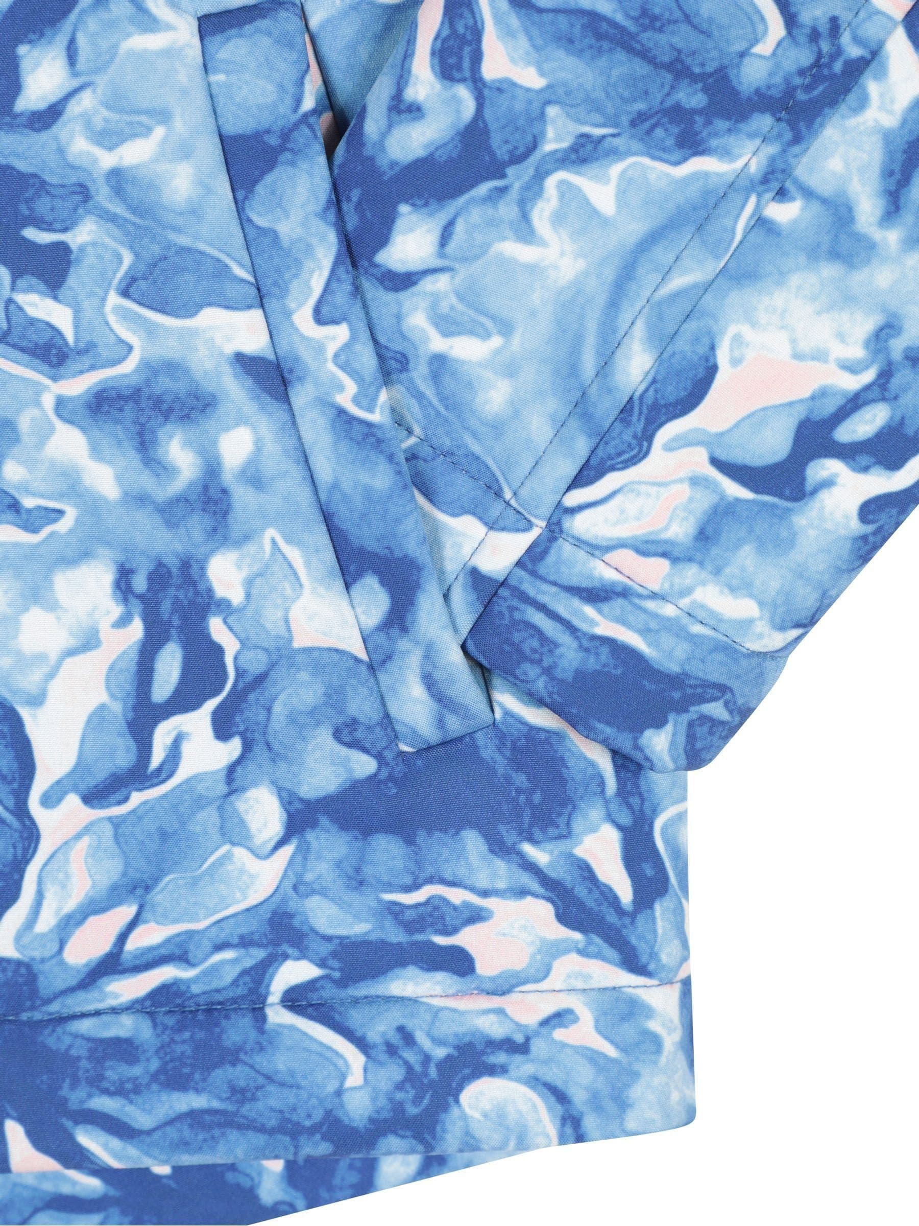 Dsiney Kidz - Mountain Warehouse Sky Blue Exodus Kids Printed Water-Resistant Softshell Jacket image 5