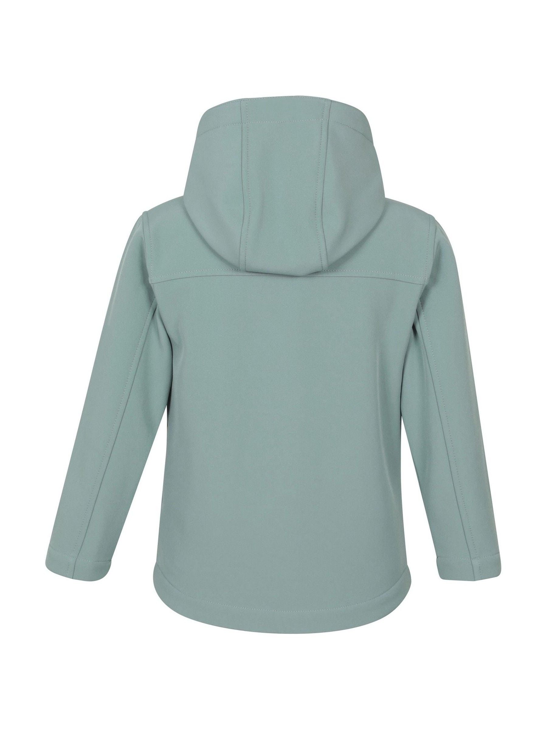 Dsiney Kidz - Mountain Warehouse Sage Green Exodus Kids Water Resistant Softshell Jacket image 3