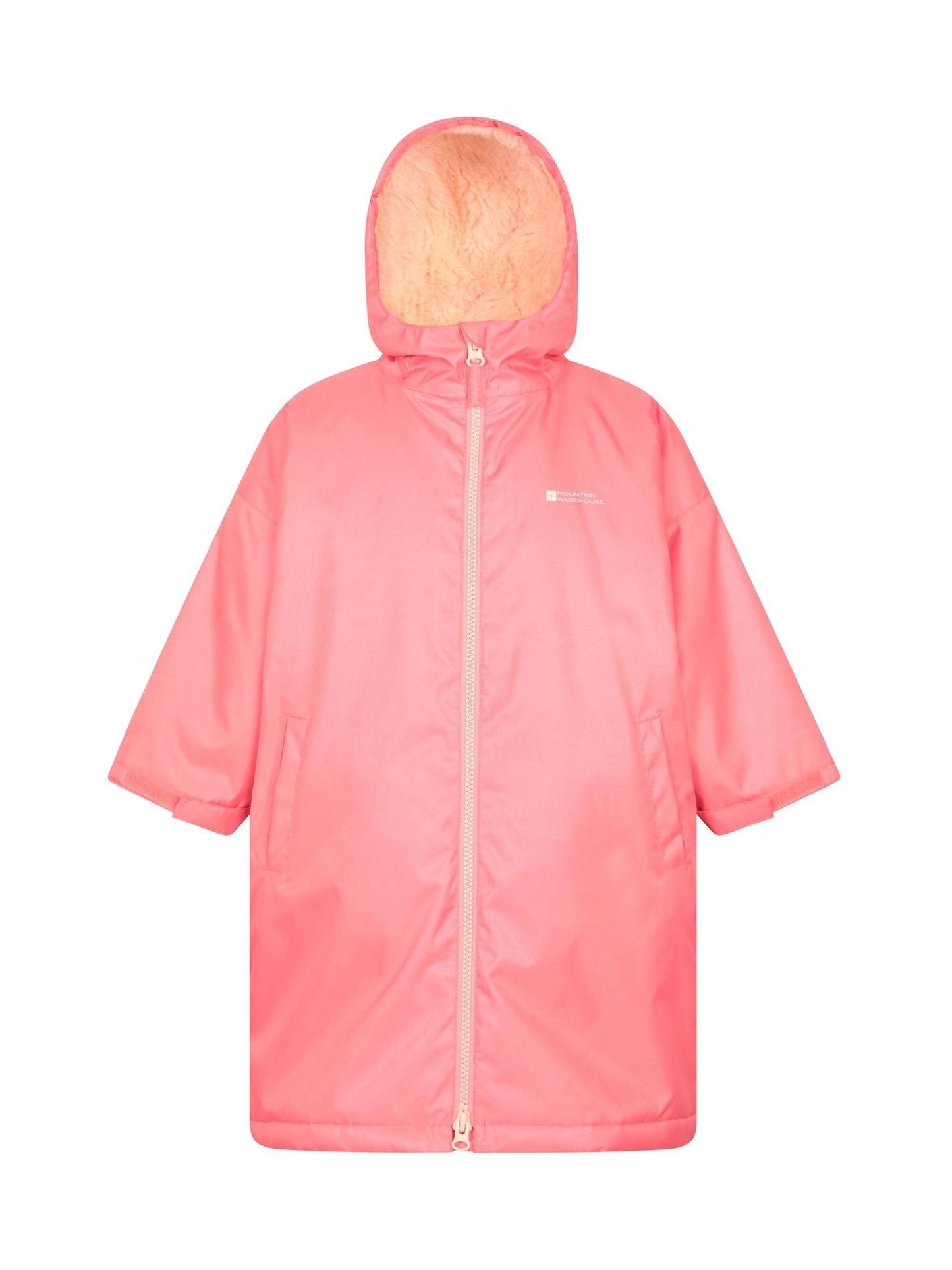 Mountain Warehouse Pink Tidal Kids Waterproof Changing Robe image 1