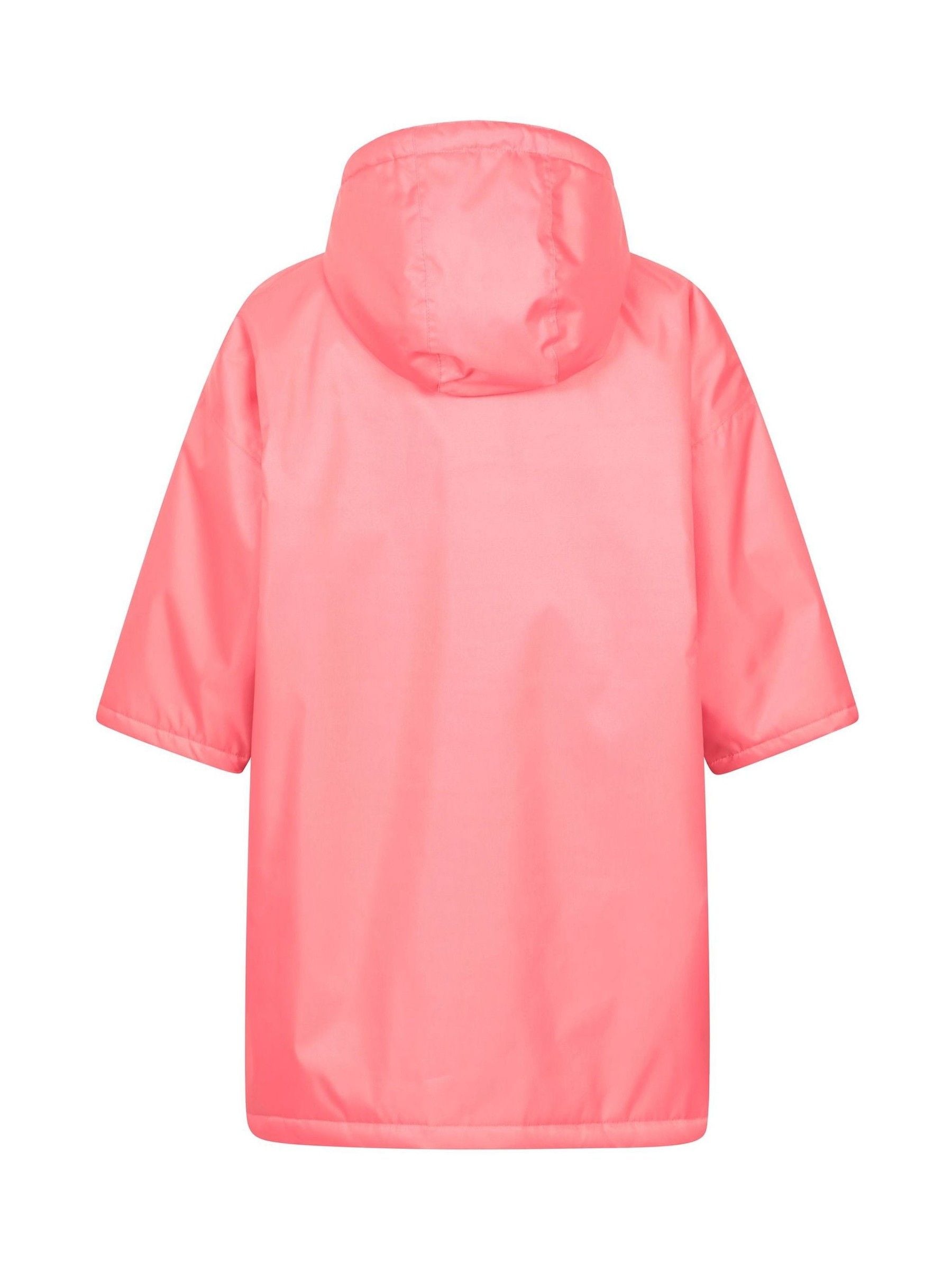 Mountain Warehouse Pink Tidal Kids Waterproof Changing Robe image 3