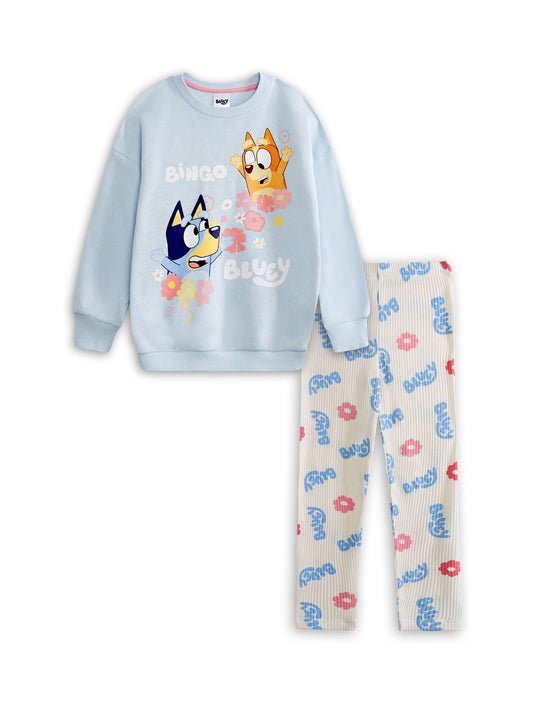 Vanilla Underground Blue Bluey Sweatshirt and Joggers Set - image 1