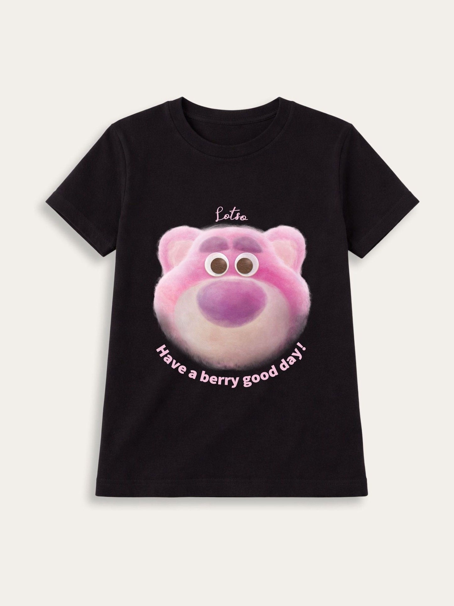 Brand Threads Black Toy Story Graphic Lotso T-Shirt image 4