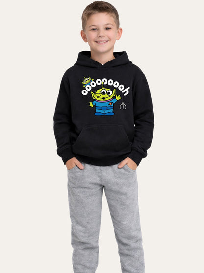 Dsiney Kidz - Brand Threads Black Toy Story Graphic Alien Hoodie image 1