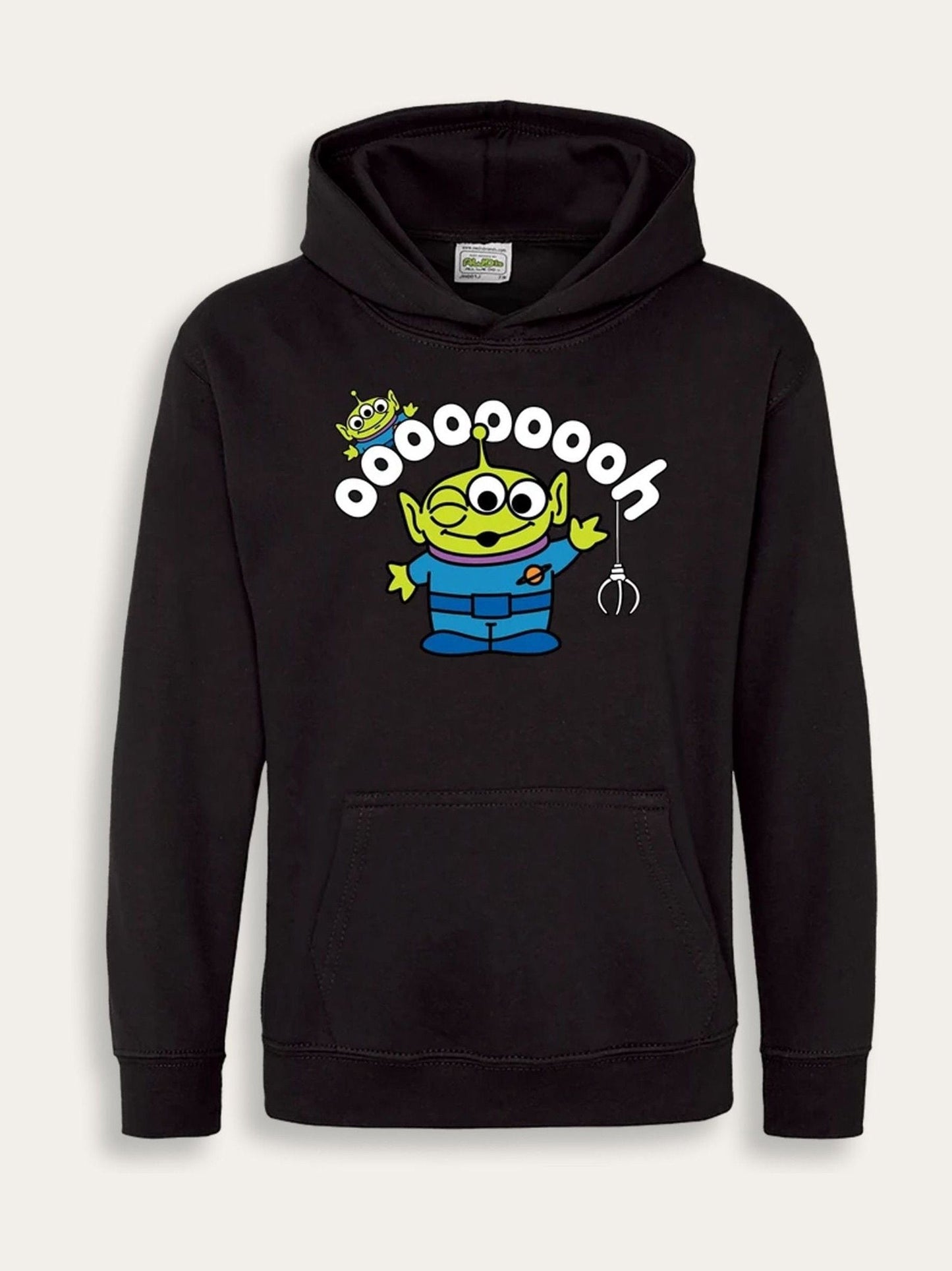Dsiney Kidz - Brand Threads Black Toy Story Graphic Alien Hoodie image 4
