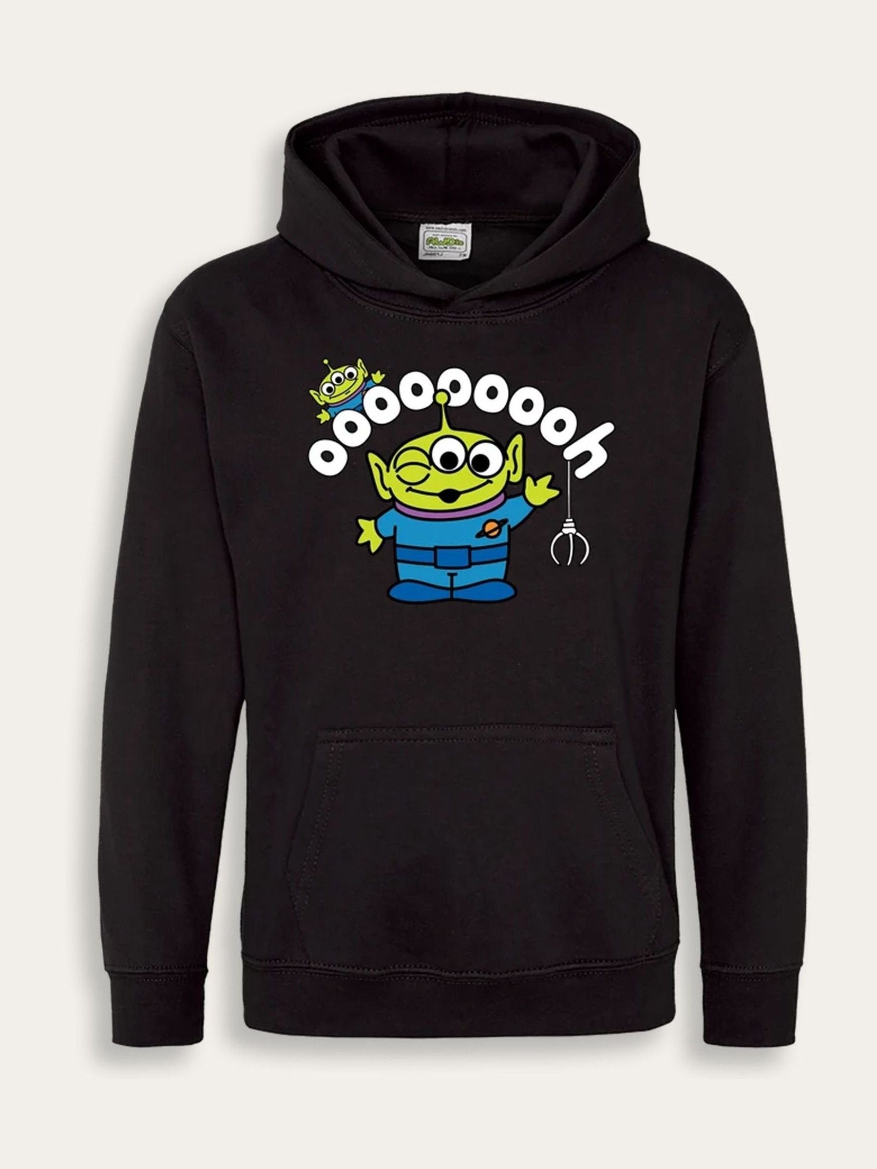 Dsiney Kidz - Brand Threads Black Toy Story Graphic Alien Hoodie image 4