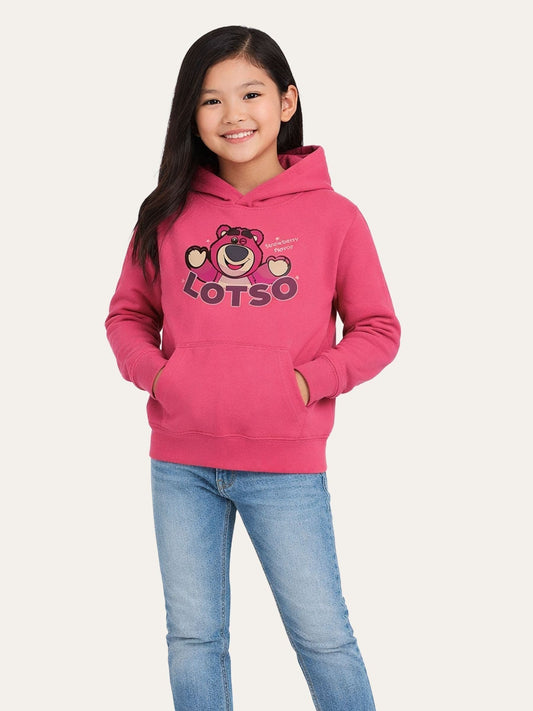Brand Threads Pink Toy Story Graphic Lotso Hoodie - image 1