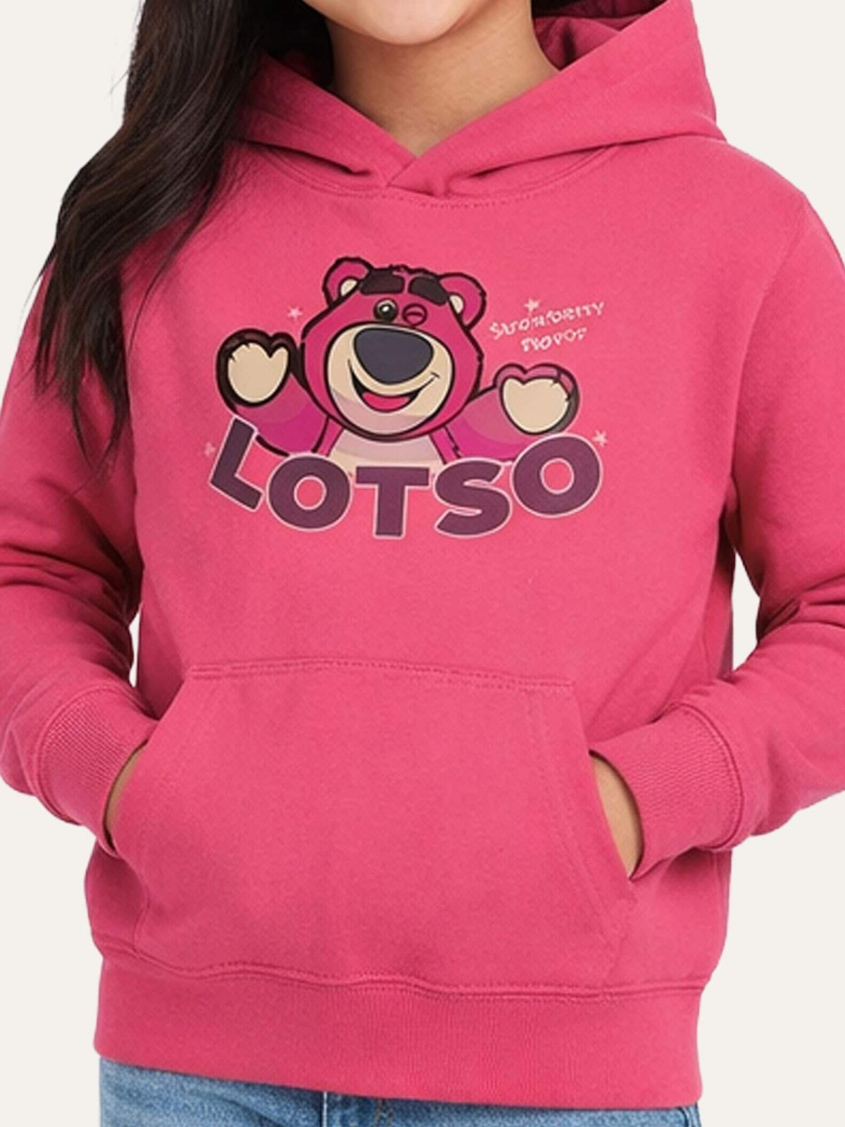 Brand Threads Pink Toy Story Graphic Lotso Hoodie - image 3