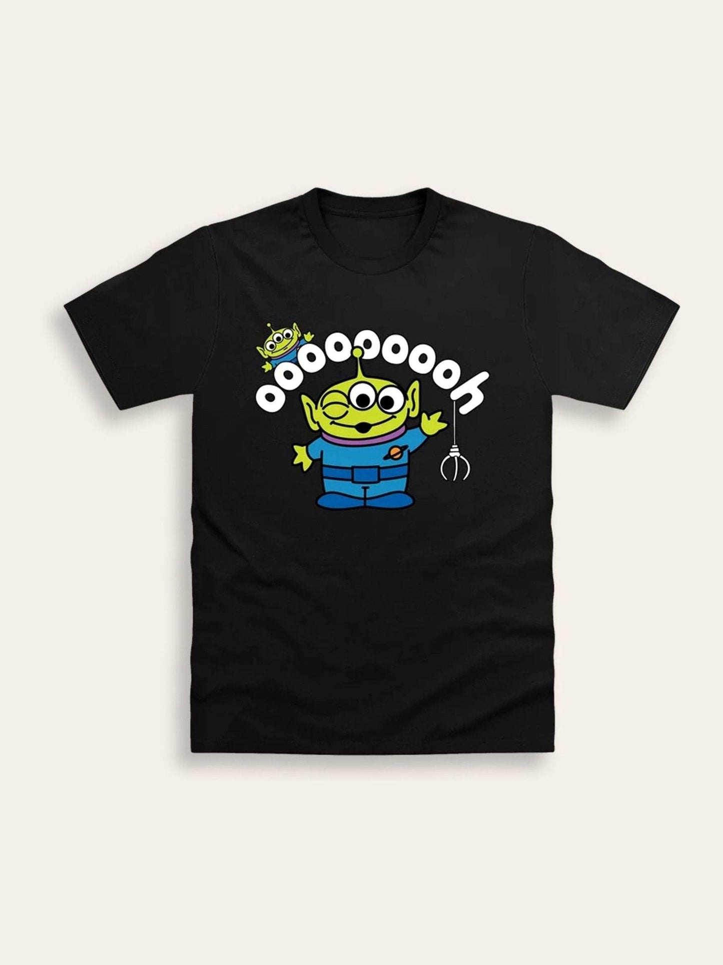 Brand Threads Black Toy Story Graphic Alien T-Shirt image 4