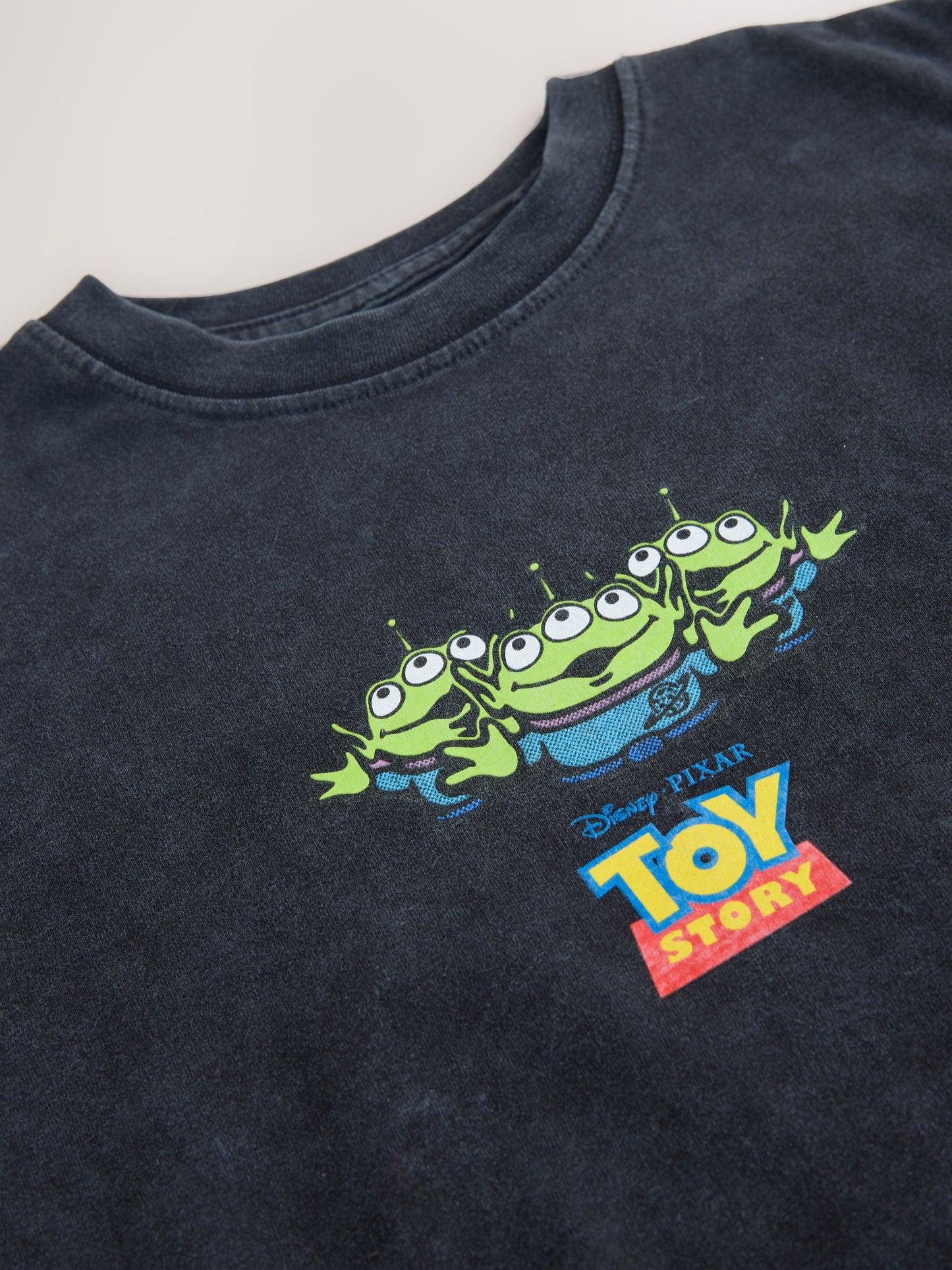 Dsiney Kidz - Black Washed Aliens Toy Story T-Shirt (3-12yrs) image 3