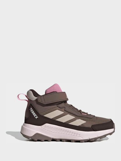 adidas Terrex Brown Anylander Mid Children Hiking Shoes image 3