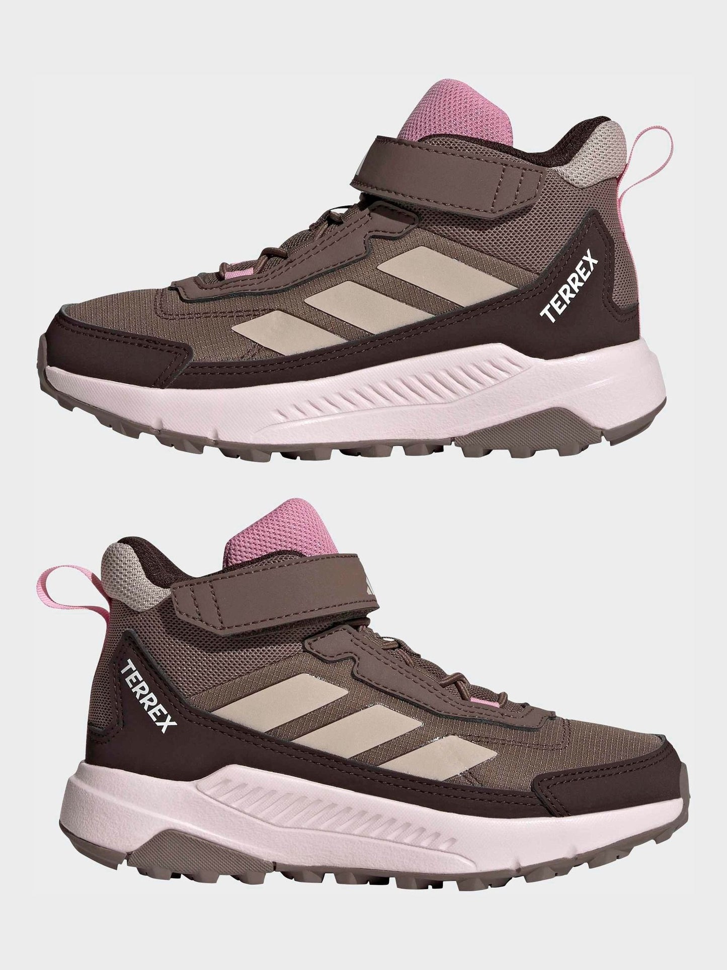 adidas Terrex Brown Anylander Mid Children Hiking Shoes image 5