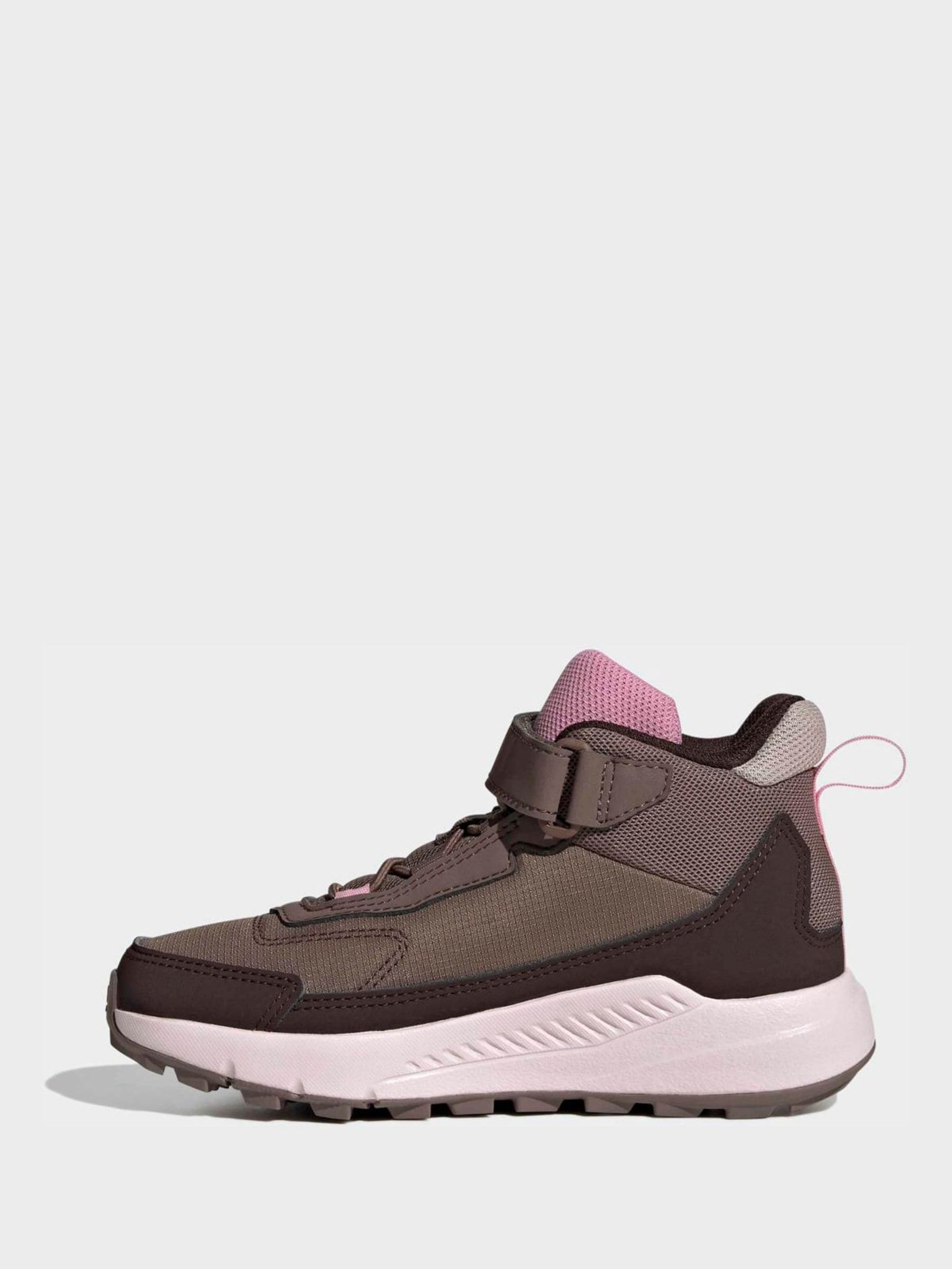 adidas Terrex Brown Anylander Mid Children Hiking Shoes image 6