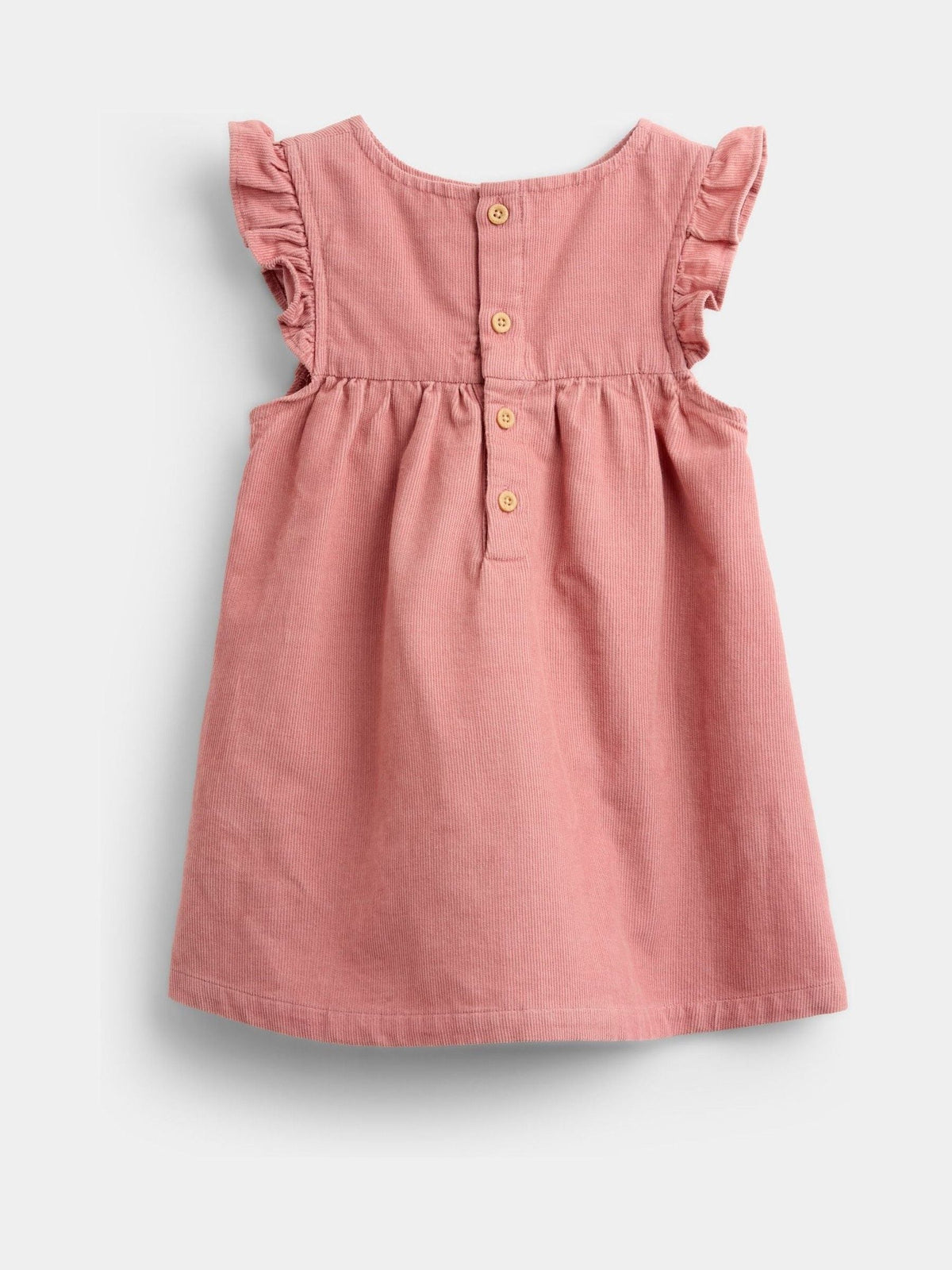 Dsiney Kidz - JoJo Maman Bébé Rose Pink Peter Rabbit™ Flopsy Bunny Cord Dress & Bodysuit image 3