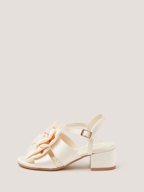 Dsiney Kidz - Monsoon Cream Double Bow Heeled Sandals image 1