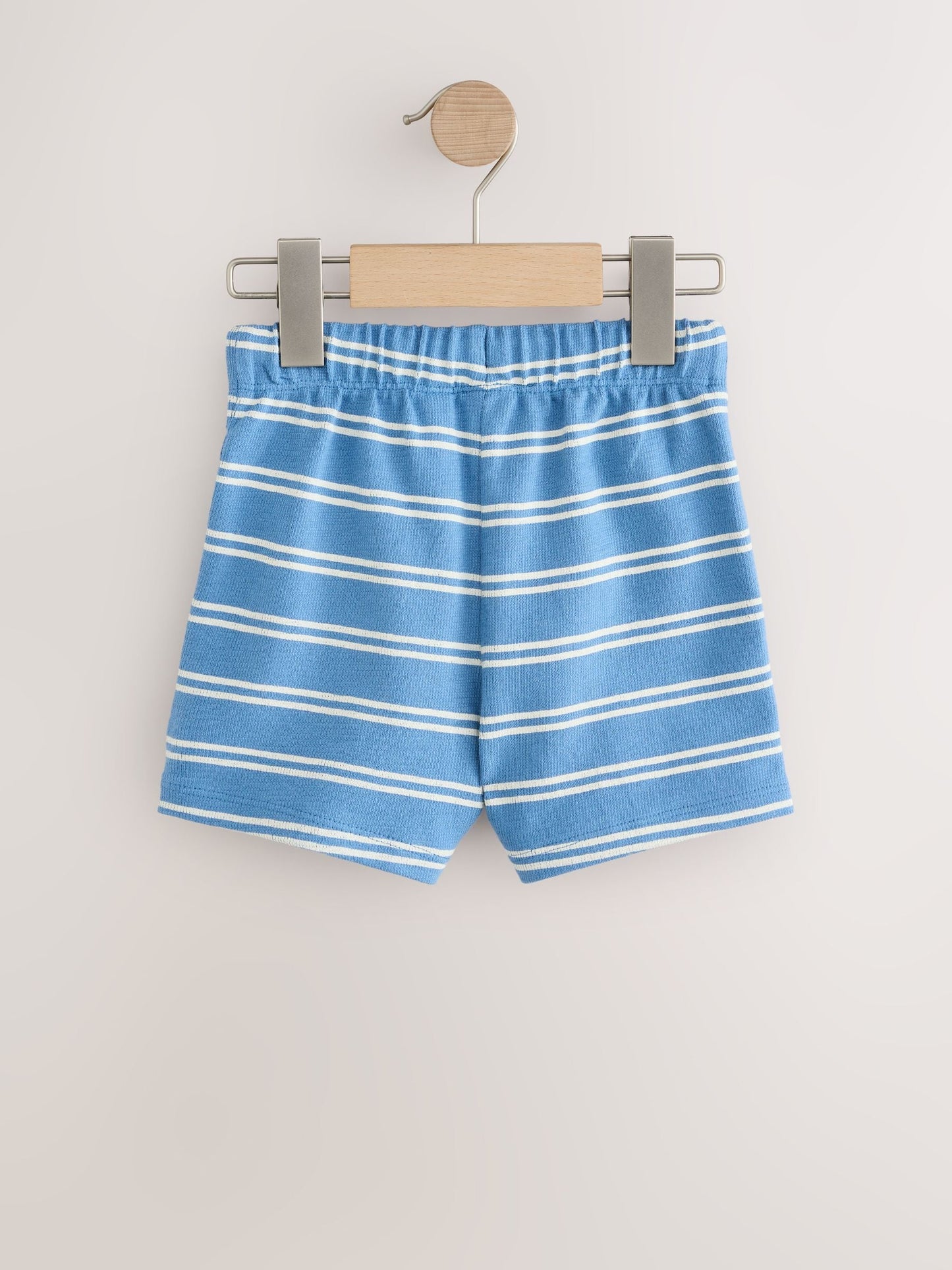Dsiney Kidz - Blue Stripe Textured Shorts (3mths-7yrs) image 2