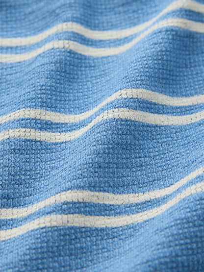 Dsiney Kidz - Blue Stripe Textured Shorts (3mths-7yrs) image 3