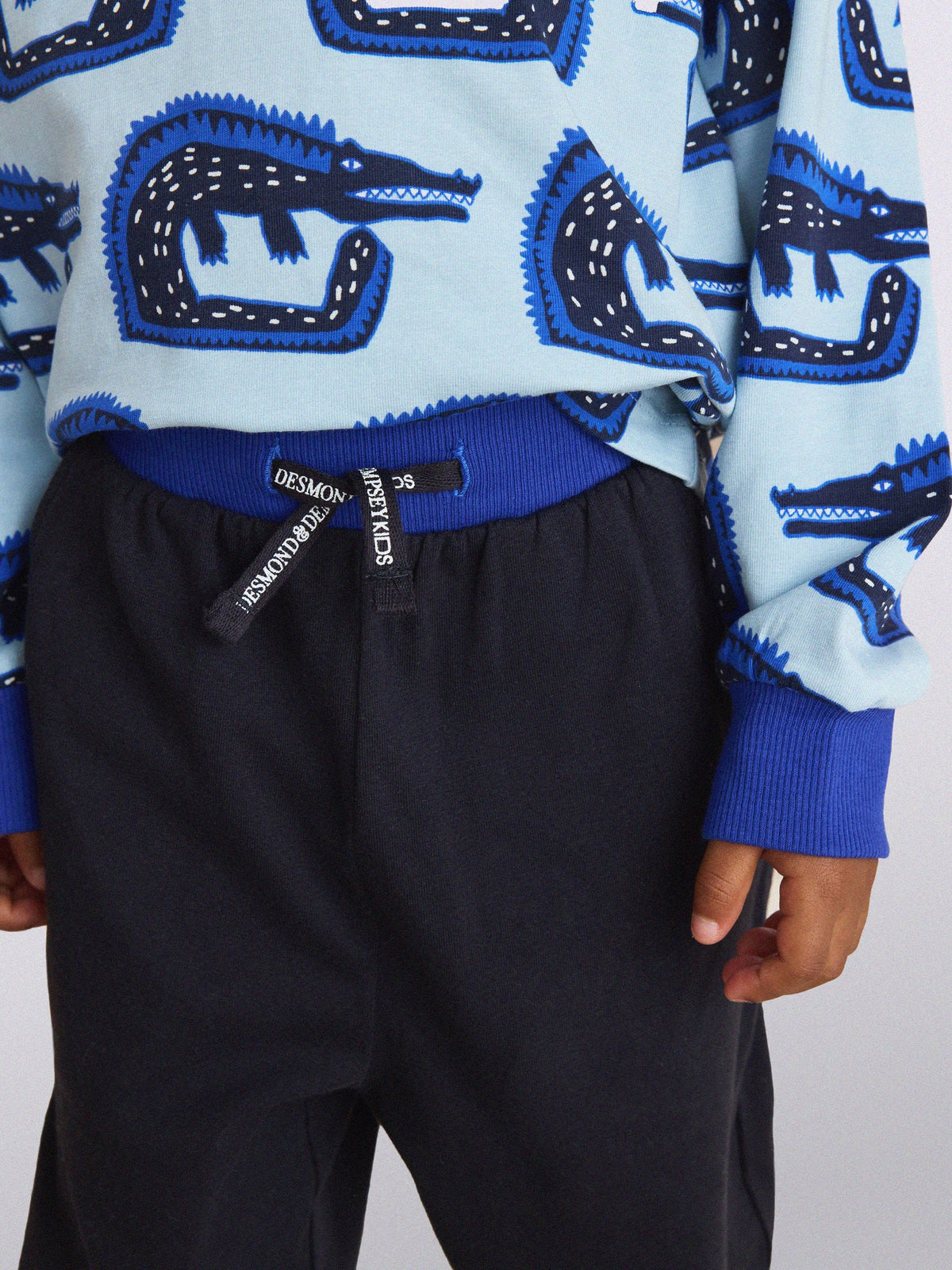 Desmond & Dempsey Kids Blue Long Sleeve Pyjamas Set 3 Pack - image 12