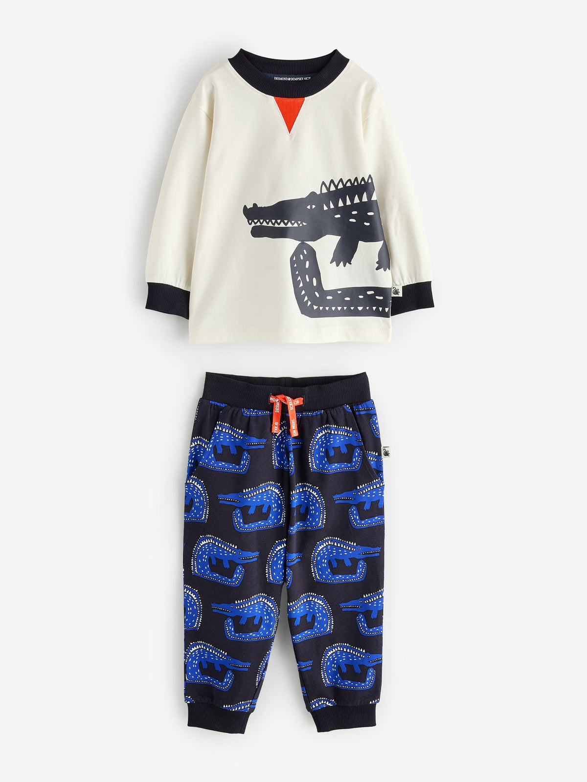 Desmond & Dempsey Kids Blue Long Sleeve Pyjamas Set 3 Pack - image 16