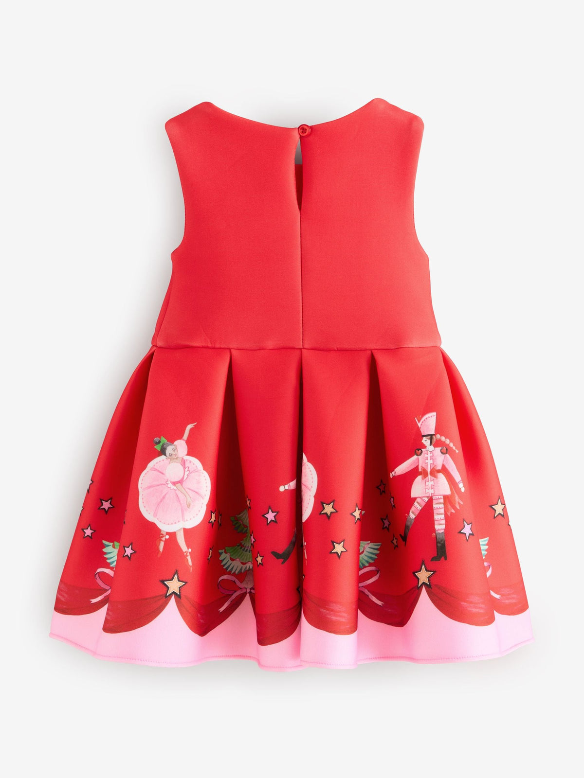 Dsiney Kidz - Chrismas Red Cath Kidston Scuba Bow Dress (3mths-7yrs) image 6