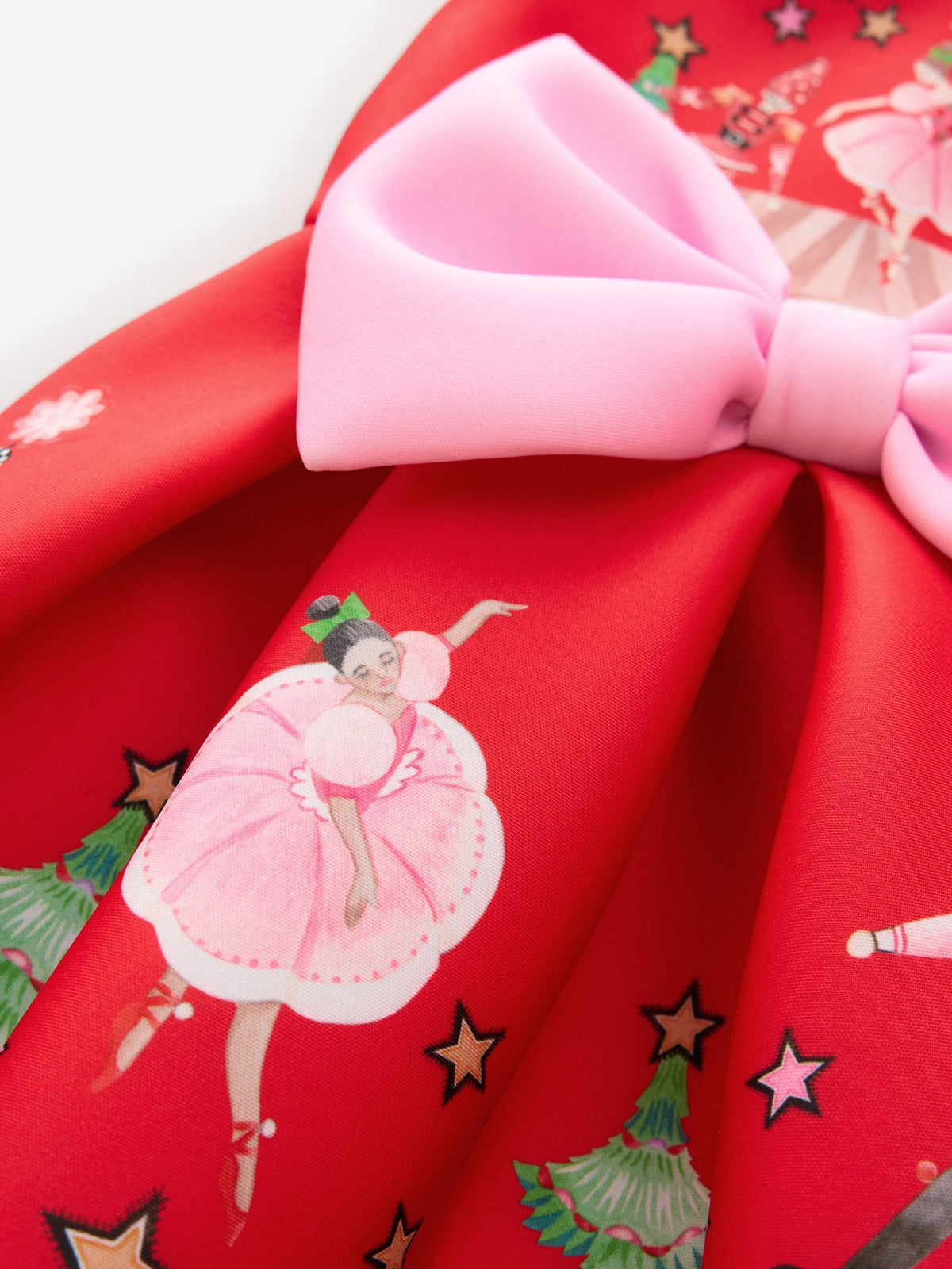 Dsiney Kidz - Chrismas Red Cath Kidston Scuba Bow Dress (3mths-7yrs) image 8
