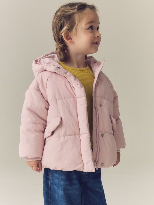 Light Pink Shower Resistant Padded Coat (6mths-7yrs) - image 2